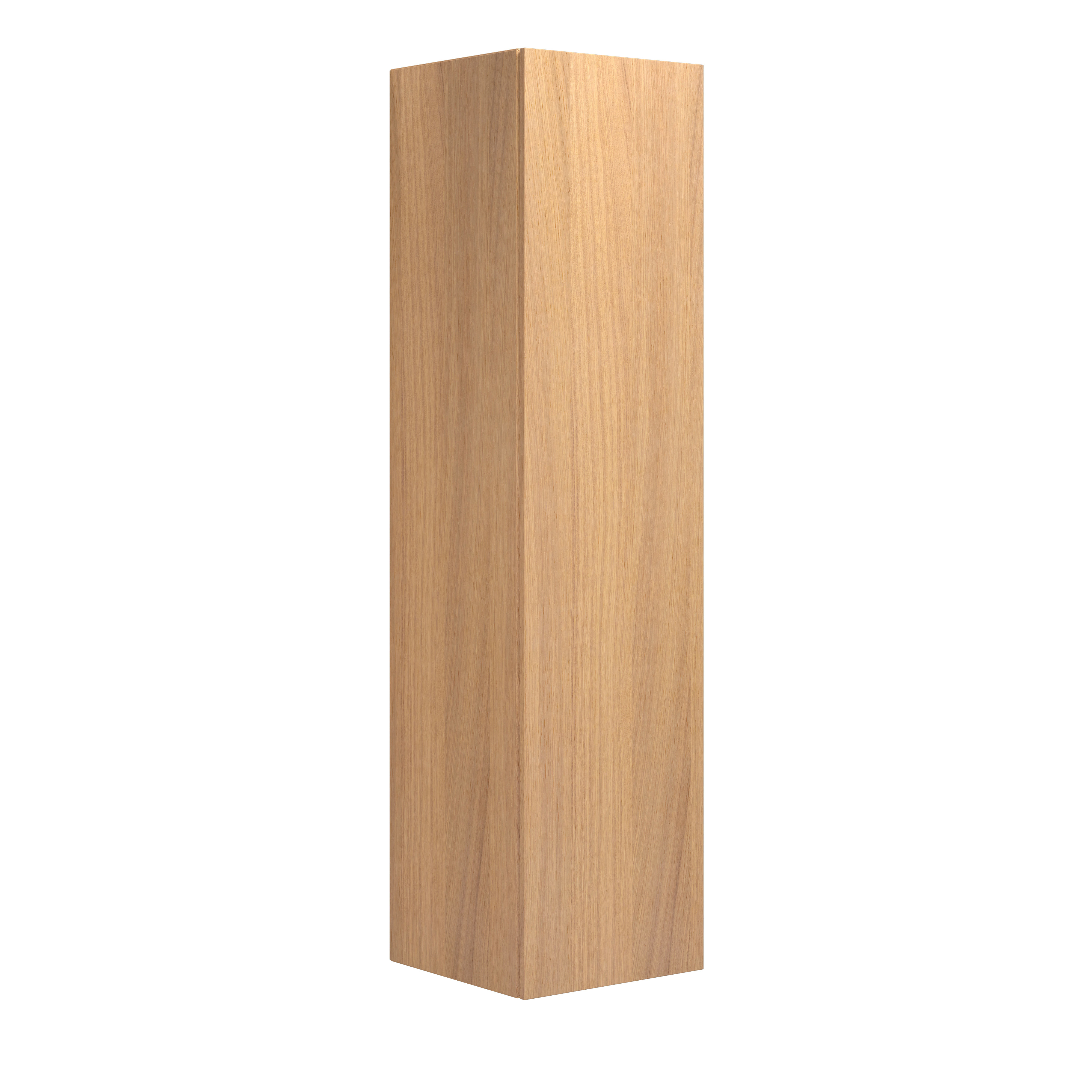 Modernes Badezimmer im nordischen Stil mit hellem Holz, eleganter Beleuchtung, Spiegelschrankwand und stilvoller Einrichtung, die eine warme und einladende Atmosphäre schafft.