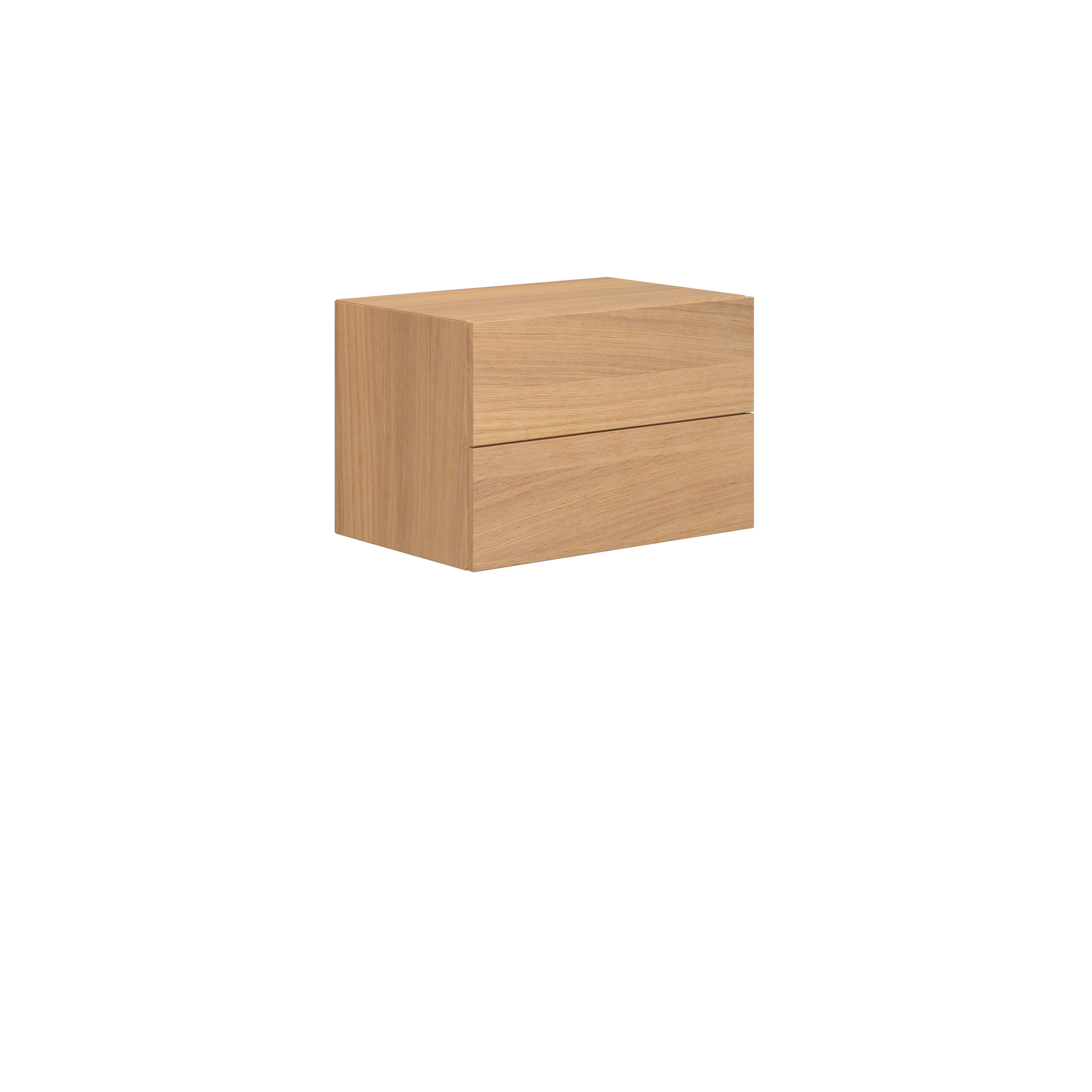Modernes Badezimmer im nordischen Stil mit hellem Holz, eleganter Beleuchtung, Spiegelschrankwand und stilvoller Einrichtung, die eine warme und einladende Atmosphäre schafft.