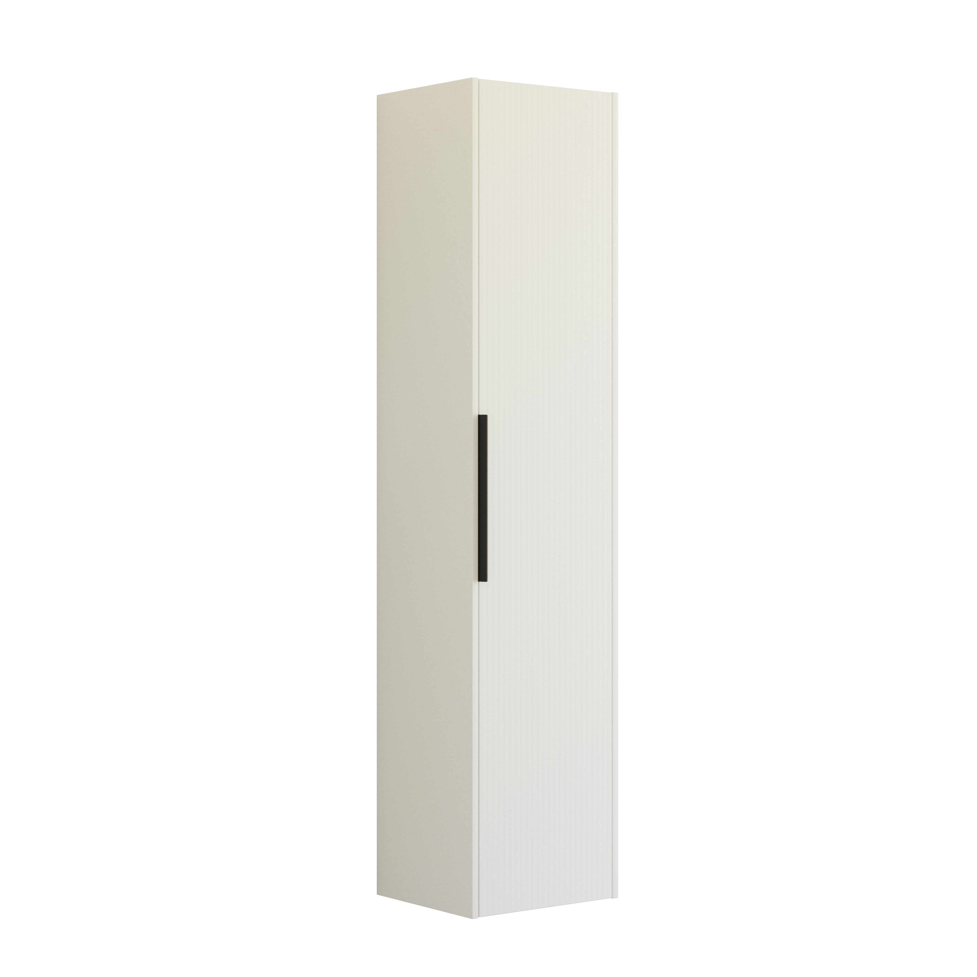 Inspiration für ein Badezimmer mit Marmorböden und -wänden, einem eleganten weißen Waschtischunterschrank und einem Hochschrank mit schönen schmalen Streifen und minimalistischen schwarzen, sowie einem modernen quadratischen Spiegel mit Beleuchtung.